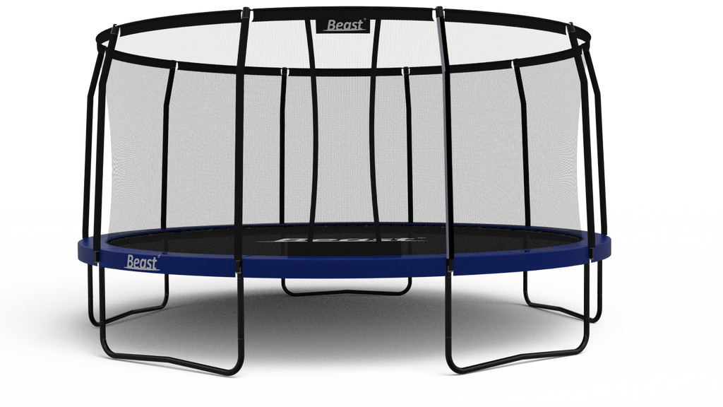 Beast 14 ft Trampoline BLUE with Premium Enclosure NO WEIGHT