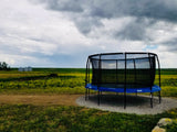 Beast 14 ft Trampoline (BLUE) with Premium Enclosure | NO WEIGHT LIMIT | Free Ladder